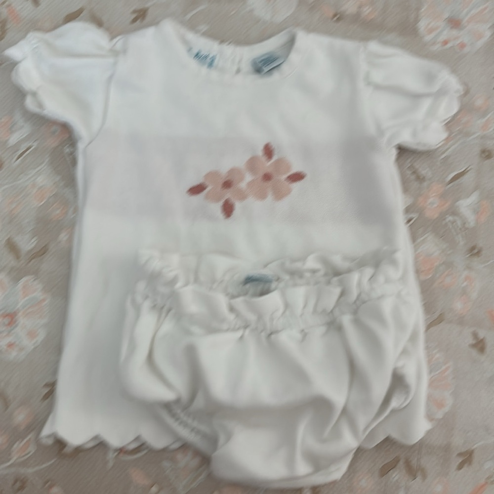 Feltman Brothers Girls Flower Knit Set 18 months